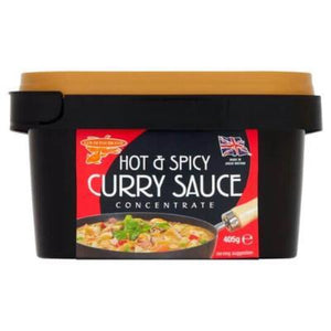 Goldfish HOT & SPICY Curry Sauce Paste 405g