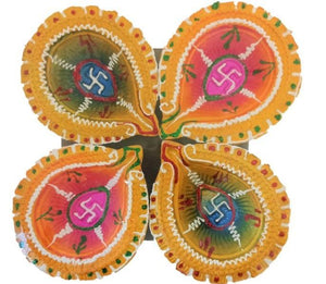 Diwali Diyas (Set of 4)