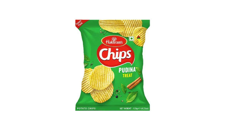 Haldiram's Chips - Pudina Treat - 120g