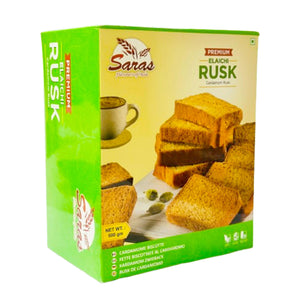 Saras Elaichi Rusk - 500g