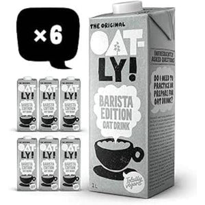 OATLY Oat Drink Barista Edition, 1 Litre (Pack of 6)