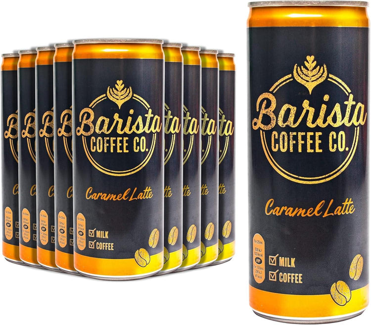 Barista Coffee Co. Caramel Latte - 250ml (Pack of 12) - CARAMEL LATTE