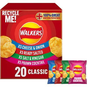 Walkers Classic Variety Box- 20X25g