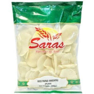 Saras Khichiya Papad Plain 200G