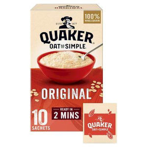 Quaker Oat So Simple Original Porridge Sachets 10x27g