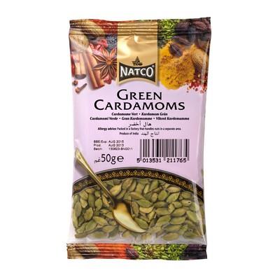 Natco Cardamom Green - 50g