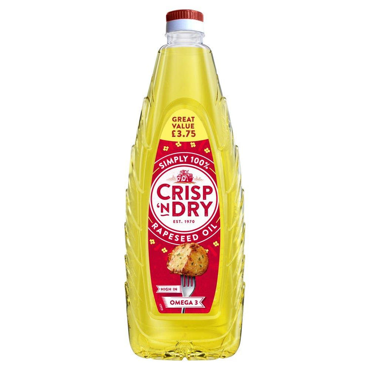 Crisp 'n Dry Rapeseed Oil - 1 Litre