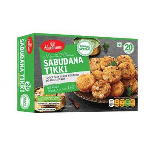 Haldiram's Frozen Sabudana Tikki - 20pcs - FROZEN