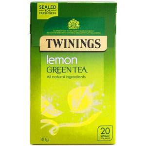 Twinings Lemon Green Tea 20 Tea Bags 40g