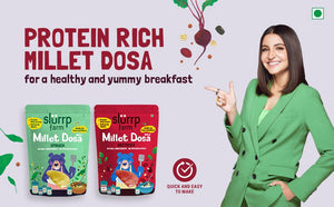 Slurrp Farm Spinach Multigrain Millet Dosa Mix - 150g