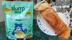 Slurrp Farm Spinach Multigrain Millet Dosa Mix - 150g