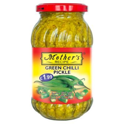 Mother’s Recipe Green Chilli Pickle - 500g