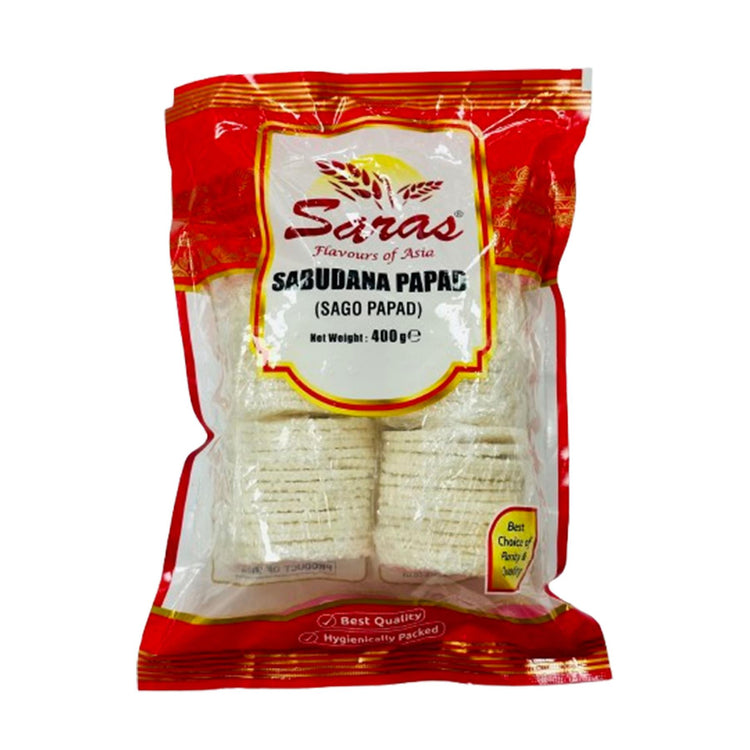 Saras Sago Papad - 400g