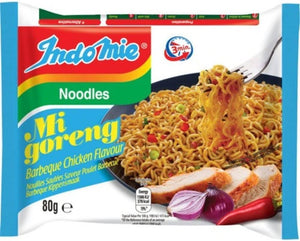 Indomie Mi Goreng BBQ Chicken Instant Noodles - 80g (Pack of 40)