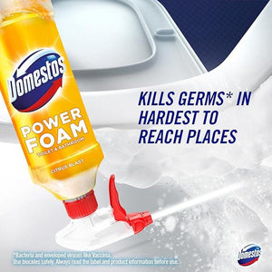 Domestos Upside Down Spray Power Foam Citrus Blast  - 450 ml