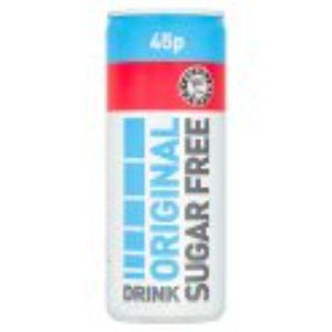 Euro Shopper SUGAR FREE Drink 250ml (Pack of 24) - SUGAR FREE