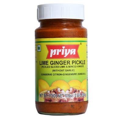 Priya Lime Ginger Pickle 300g