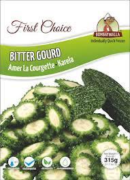 First Choice Frozen Karela /Bitter Gourd - 315g - Frozen