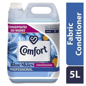 Comfort Professional Formula Blue Skies Concentrated Fabric Softener - 5L (200 Washes)