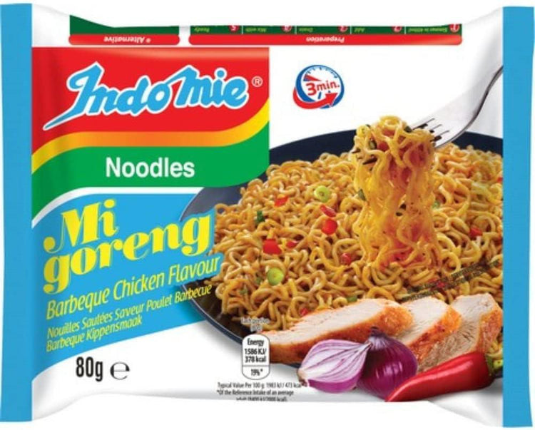 Indomie Mi Goreng BBQ Chicken Instant Noodles - 80g