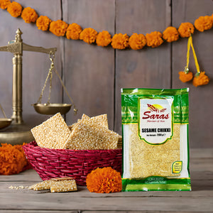 Saras Sesame Chikki 200g