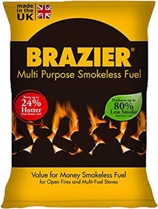 Brazier Multi Purpose Smokeless Fuel 10kg (Yellow)