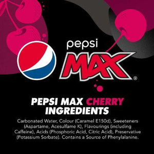 Pepsi Max Cherry , 24 x 330ml