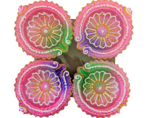 Diwali Diyas (Set of 4)