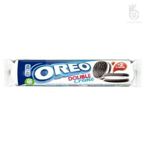 OREO Double Creme Chocolate Sandwich Biscuits 157g