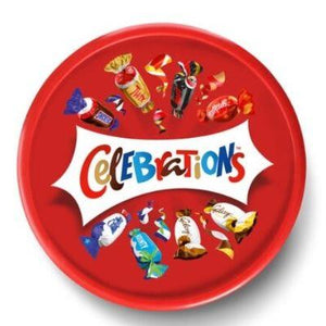 Celebrations Milk Chocolate & Biscuit Bars Sharing Tub  550g