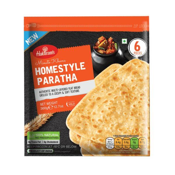 Haldiram's Homestyle Paratha 360g - FROZEN