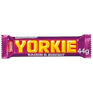 Yorkie Raisin & Biscuit Chocolate Bar - 44g