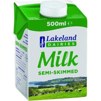 Lakeland Semi-Skimmed Milk 500ml