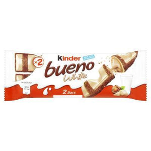 Kinder Bueno White Milk and Hazelnuts - 39g