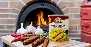 Saras Soya Chaap - 850g