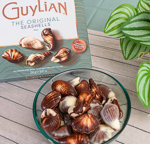 Guylian The Original Seashells 22 Chocolates with Hazelnut Praliné Filling - 250g