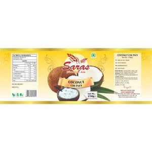 Saras Coconut Chutney 250G