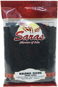 Saras Kalonji Black Onion Seeds ( Nigella Seeds ) - 100G