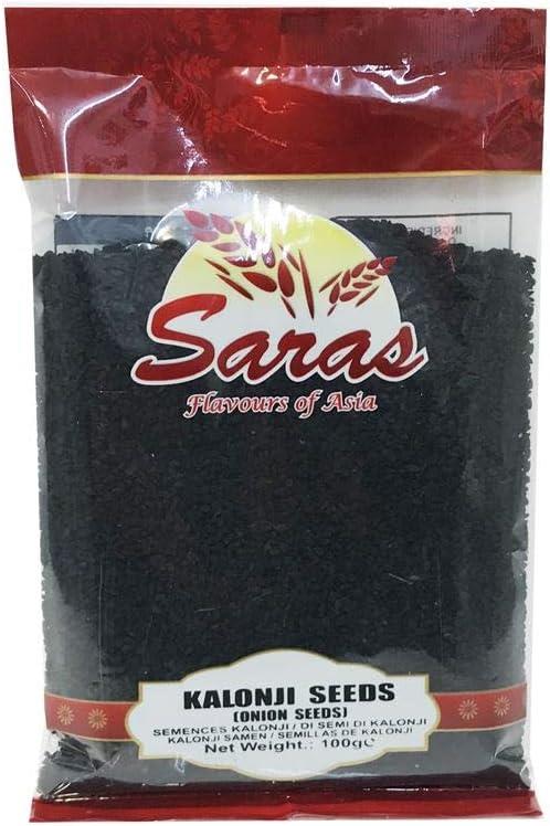 Saras Kalonji Black Onion Seeds ( Nigella Seeds ) - 100G