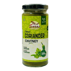 Saras Coriander Chutney 250G