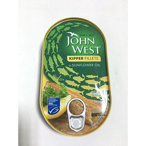 John West Kipper Fillets in Sunflower Oil 160g