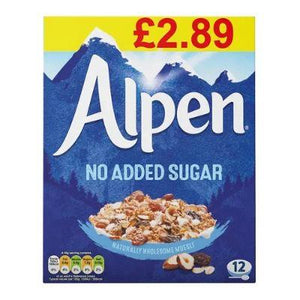 Alpen No Added Sugar Naturally Wholesome Muesli 550g