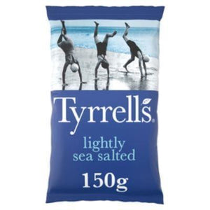 Tyrrells Lightly Sea Salted Crisps150g