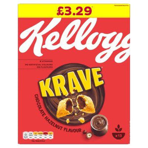 Krave Chocolate Hazelnut Flavour Cereal 410g